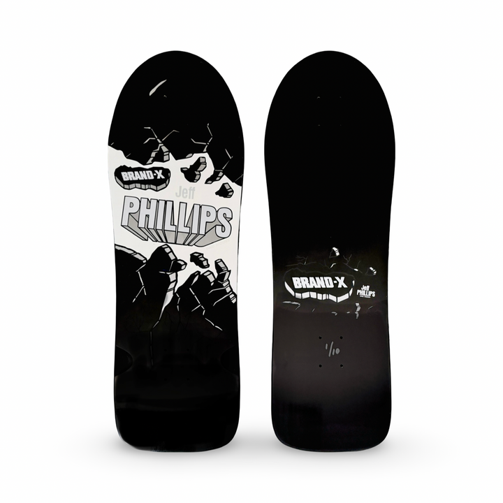 Jeff Phillips BREAKOUT Limited Edition Series, HAND-PAINTED Metallic Deck (1 of 10)