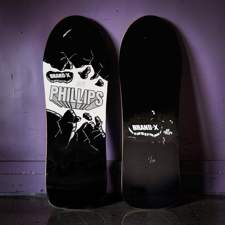 Jeff Phillips BREAKOUT Limited Edition Series, HAND-PAINTED Metallic Deck (1 of 10)