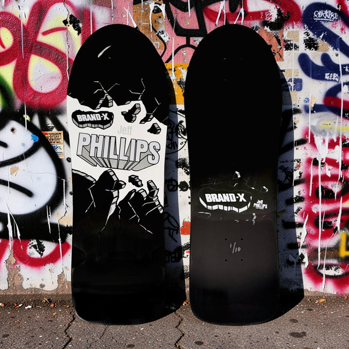 Jeff Phillips BREAKOUT Limited Edition Series, HAND-PAINTED Metallic Deck (1 of 10)