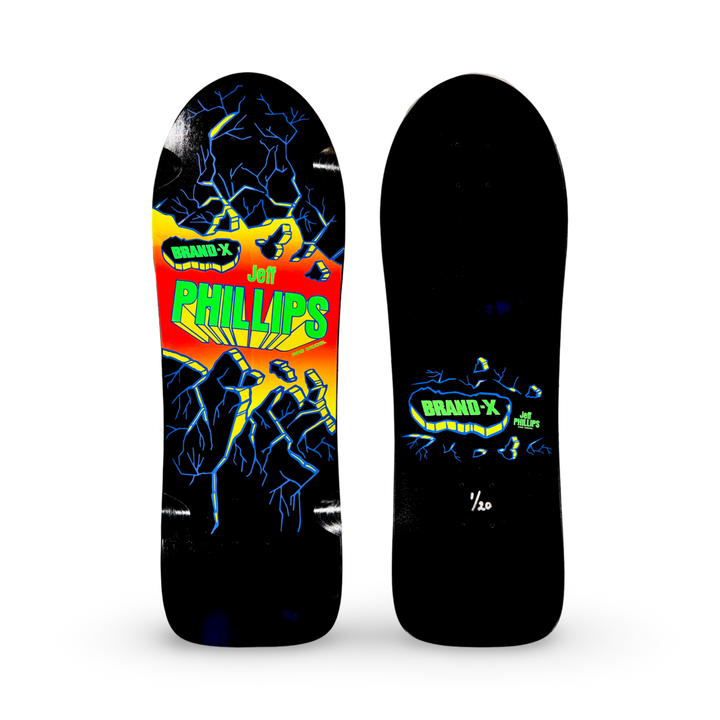 Jeff Phillips BREAKOUT (original shape) Limited Edition Series, HAND PAINTED Deck (PRE-ORDER, JUNE 2026)