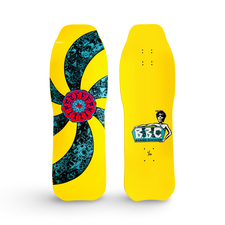Jeff Phillips SPIRAL Limited Edition, HAND-PAINTED BBC Deck (1 of 10)