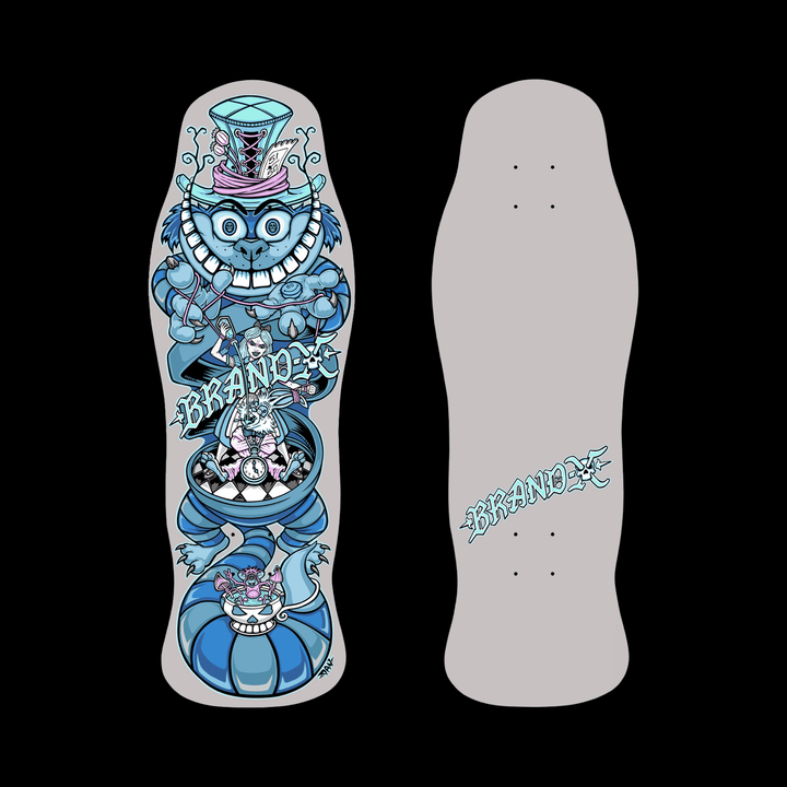 Brand-X Skateboards Master Manipulator 10"x30.25" Limited Edition Deck HAND PAINTED PRE-ORDER, DECEMBER