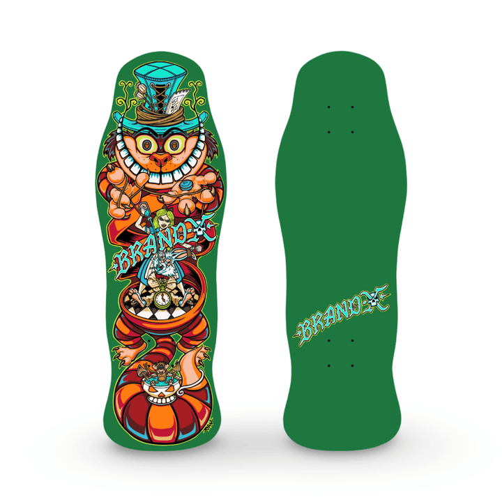 Brand-X Skateboards Master Manipulator 10"x30.25" Limited Edition Deck HAND PAINTED PRE-ORDER, DECEMBER