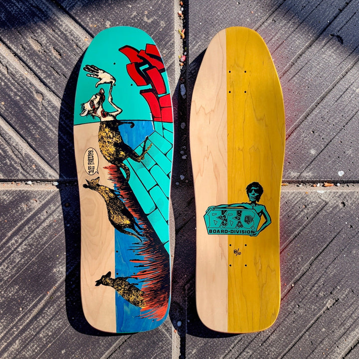 Jeff Phillips Kangaroo Limited Edition BBC Deck, HAND-PAINTED 10"x31" (1 of 10)