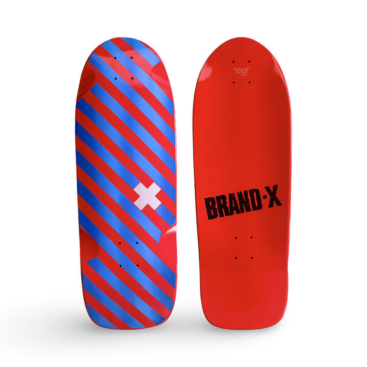 Hand Painted Vertical Hold 10x30 Skateboard Deck