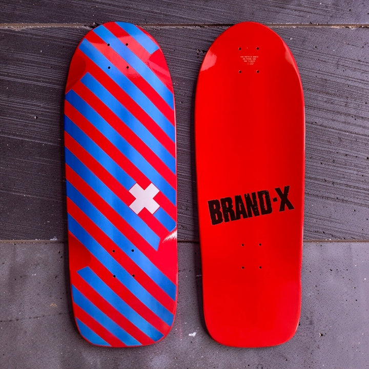 Hand Painted Vertical Hold 10x30 Skateboard Deck