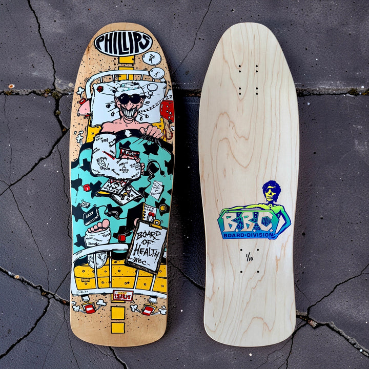 Jeff Phillips Limited Edition Skateboard Deck - Hand-Painted