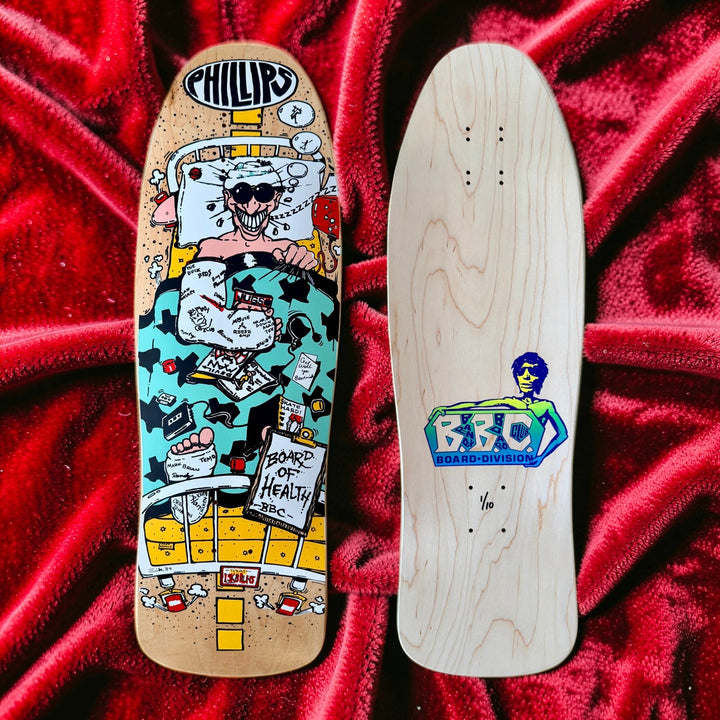 Jeff Phillips Limited Edition Skateboard Deck - Hand-Painted