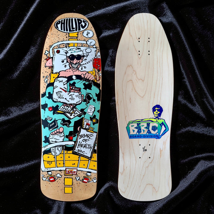 Jeff Phillips Limited Edition Skateboard Deck - Hand-Painted