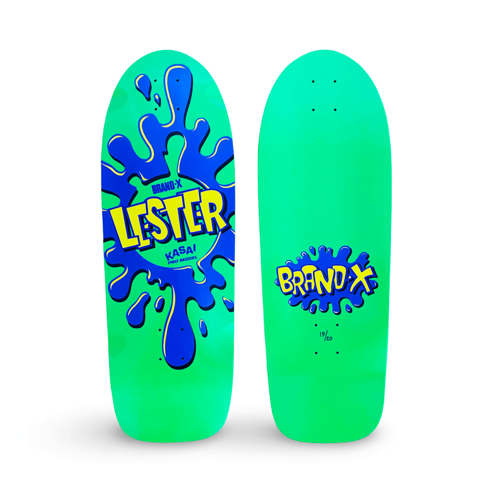 Lester Kasai 10”x30” HAND PAINTED Limited Edition Deck 1 of 20