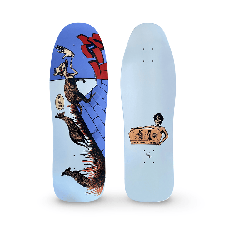 Jeff Phillips Kangaroo Limited Edition BBC Deck, HAND-PAINTED 10"x31" 1 of 20
