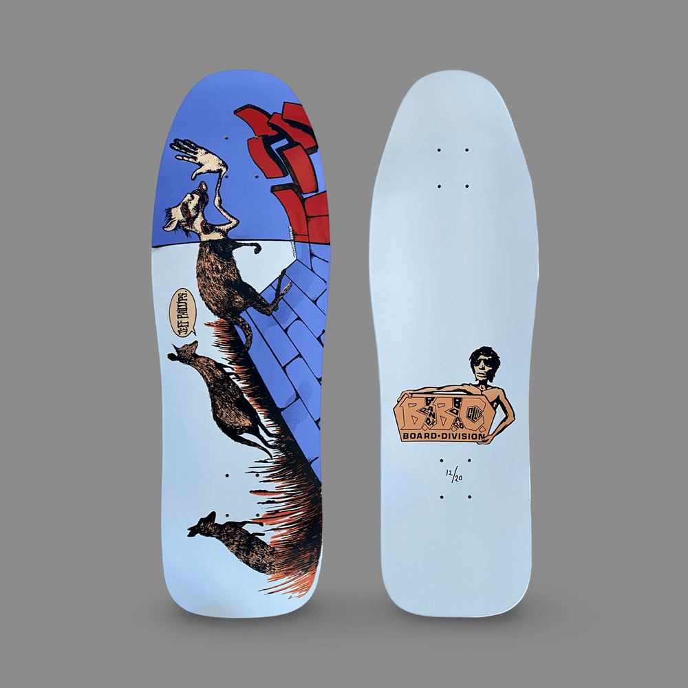 Jeff Phillips Kangaroo Limited Edition BBC Deck, HAND-PAINTED 10"x31" 1 of 20