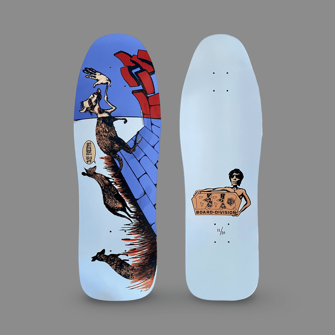 Jeff Phillips Kangaroo Limited Edition BBC Deck, HAND-PAINTED 10"x31" 1 of 20