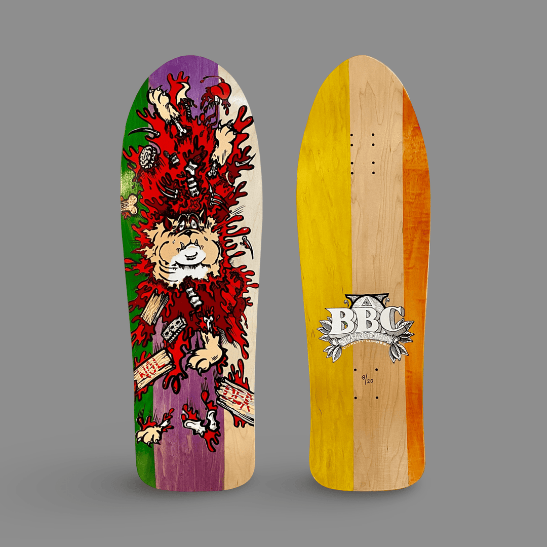 Monty Nolder Exploded Bulldog Limited Deck 10.2"x32"