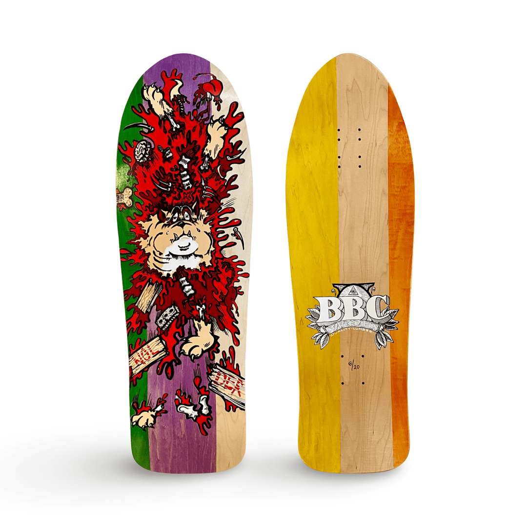 Monty Nolder Exploded Bulldog Limited Deck 10.2"x32"