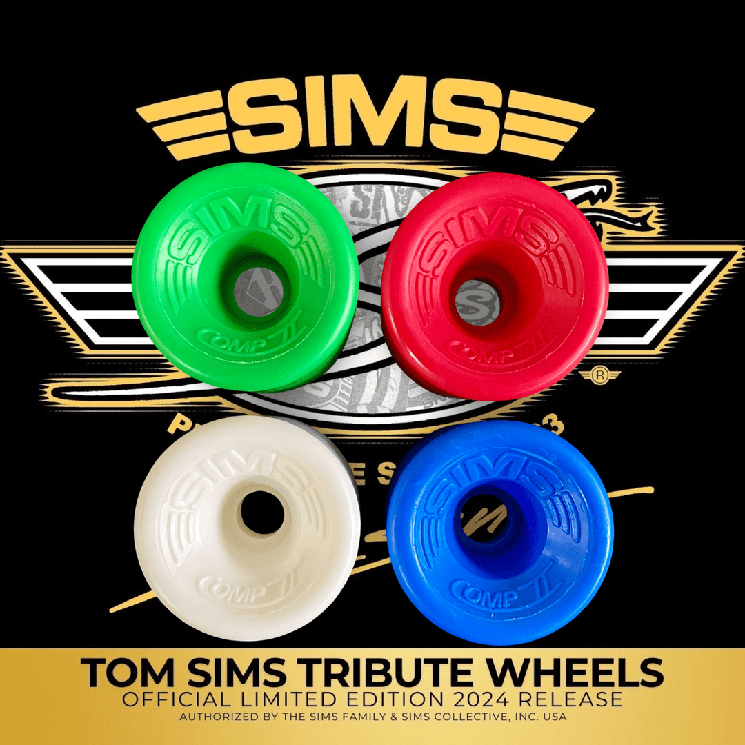 SIMS COMP II Conical Wheels 64mm/95A 1 of 25