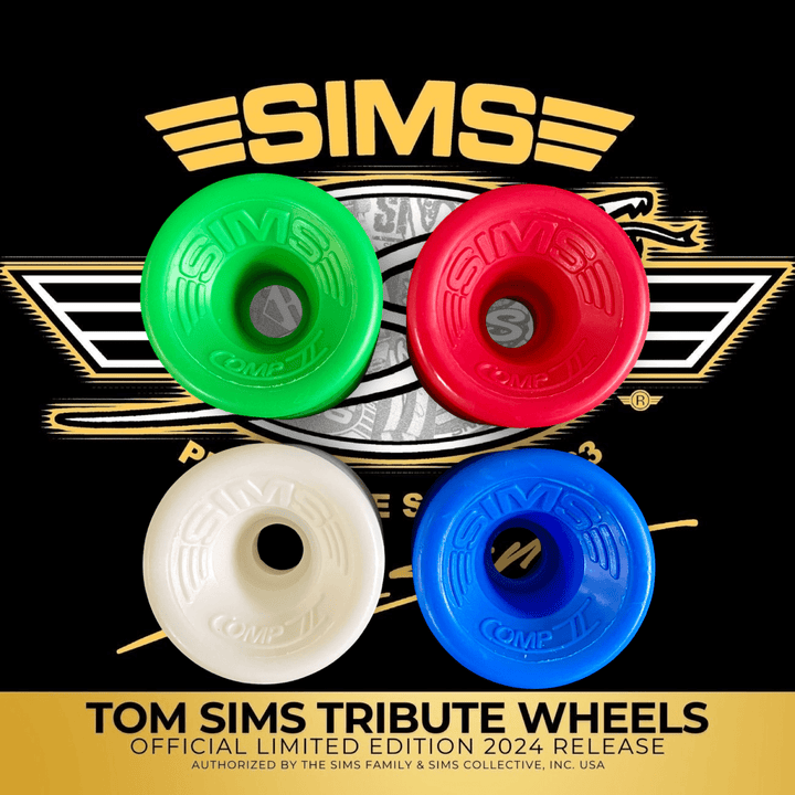 SIMS COMP II Conical Wheels 64mm/95A 1 of 25
