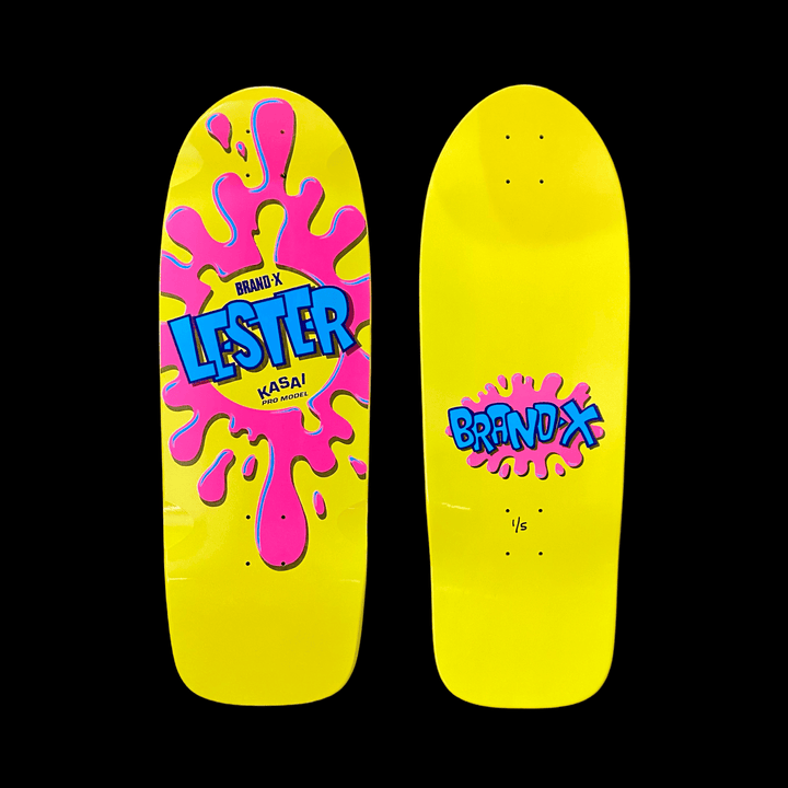 Lester Kasai 10”x30” HAND PAINTED Limited Edition Deck 1 of 19