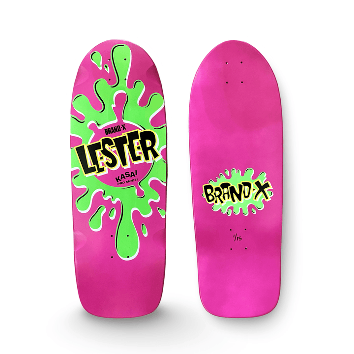 Lester Kasai 10”x30” HAND PAINTED Limited Edition Deck 1 of 15
