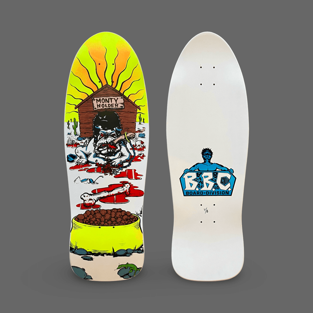 Monty Nolder Bulldog Deck 10.25”x31” Limited Edition