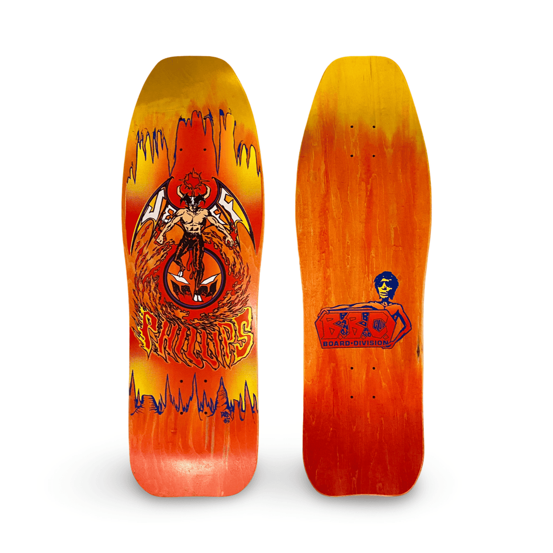 Jeff Phillips DevilMan DOUBLE-FADE Limited Edition, HAND-PAINTED BBC Deck 1 of 14