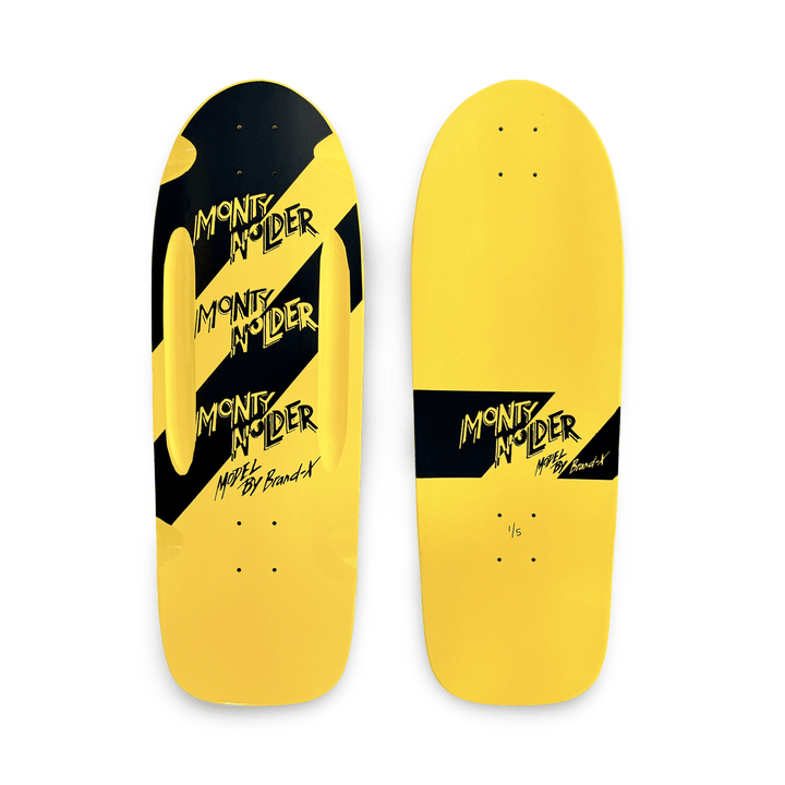 Monty Nolder Limited Edition Routed Deck 10"x30"