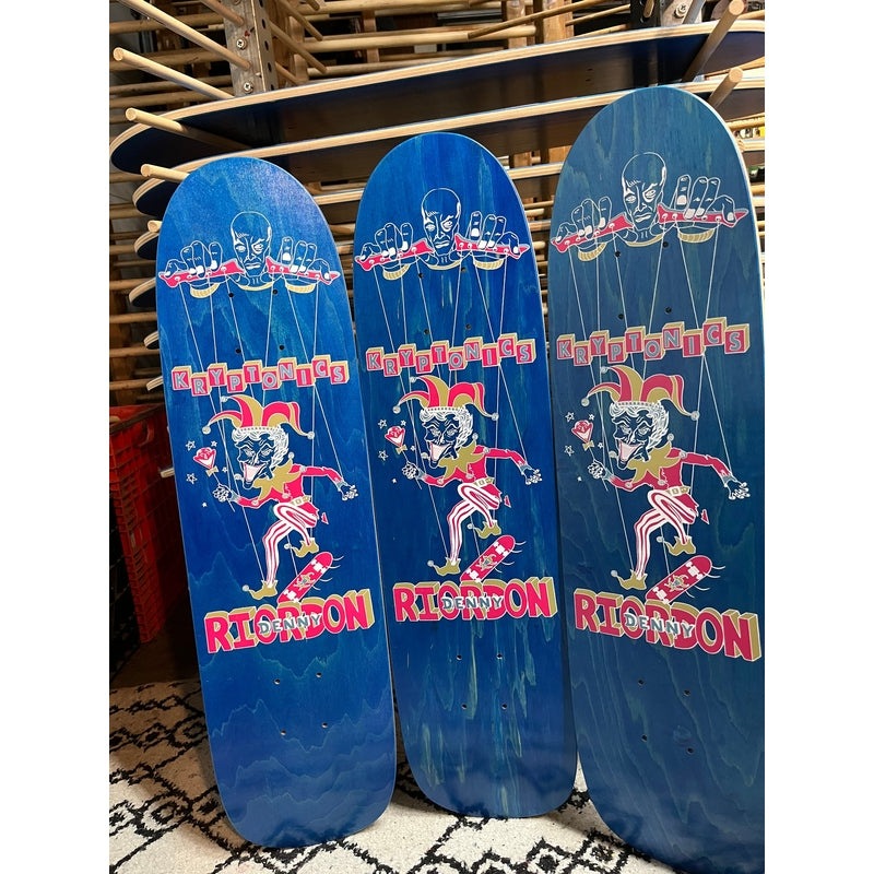 Denny Riordon Jester FREESTYLE Limited Edition Deck 7.3”x28” HAND PAINTED 1 of 15