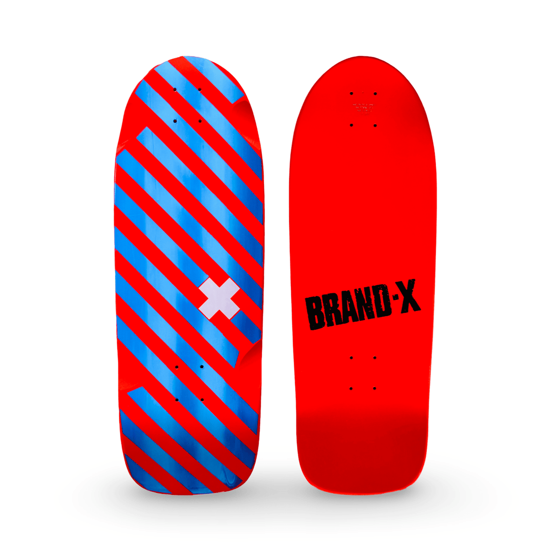 Hand Painted Vertical Hold 10x30 Skateboard Deck