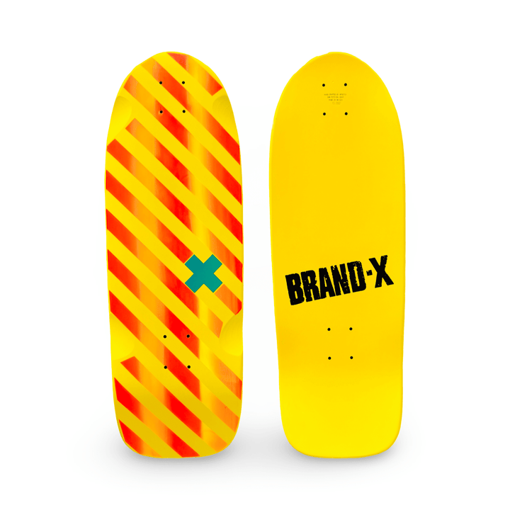 Hand Painted Vertical Hold Skateboard Deck 10"x30"