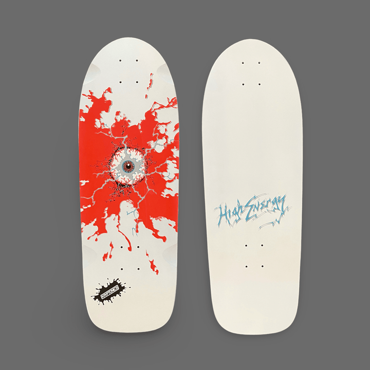 Electric Eye Limited Edition Hand-Painted Skateboard Deck