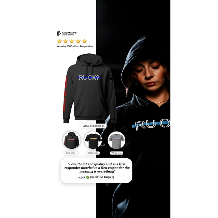 DeemedFit Stigma-Breaking Hoodie