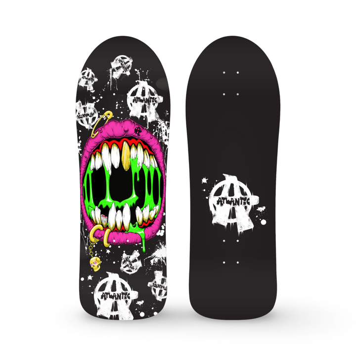 Limited Edition Slime Mouth Skateboard Deck by Brand-X
