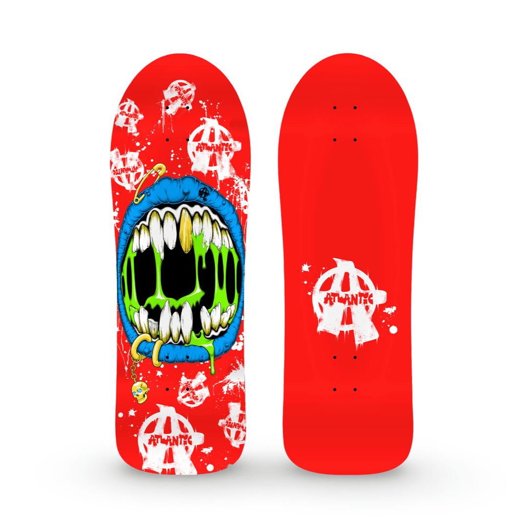 Limited Edition Slime Mouth Skateboard Deck by Brand-X