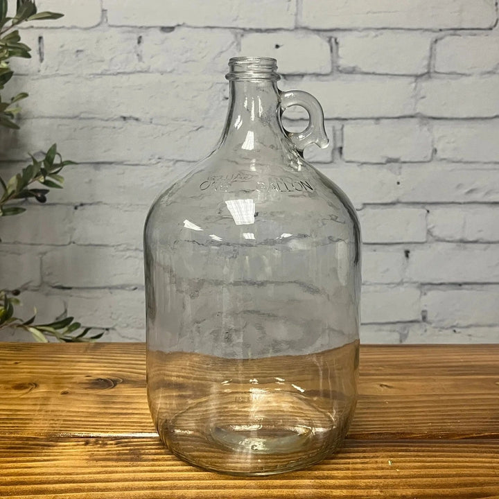 Rustic Strength 1 Gallon Glass Jug with Cap