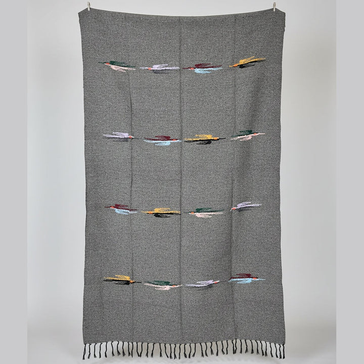 West Path Charcoal Thunderbird Baja Blanket