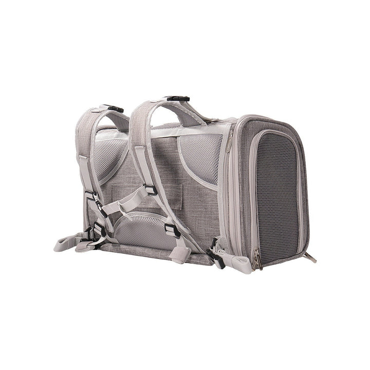 Mr. Peanut's Monterey Series Airline Compliant Horizontal Backpack Pet Carrier