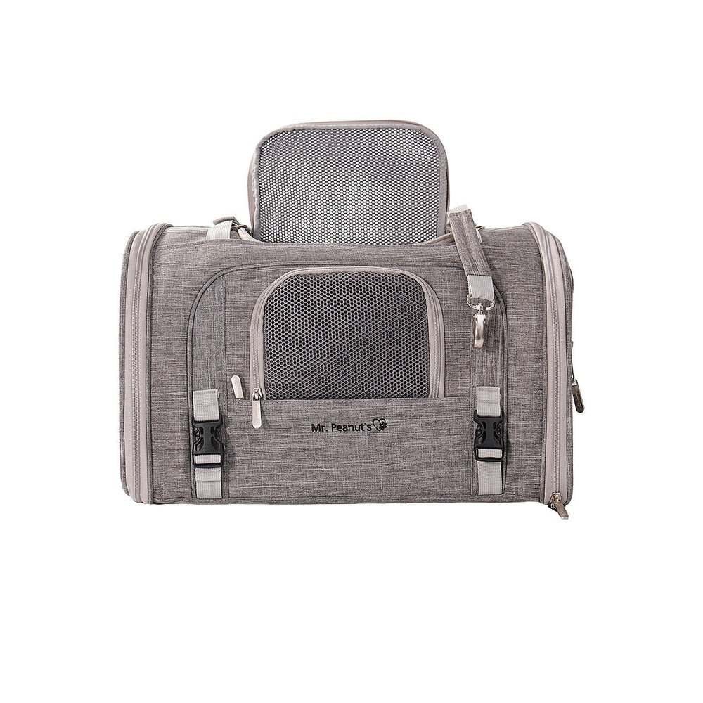 Mr. Peanut's Monterey Series Airline Compliant Horizontal Backpack Pet Carrier