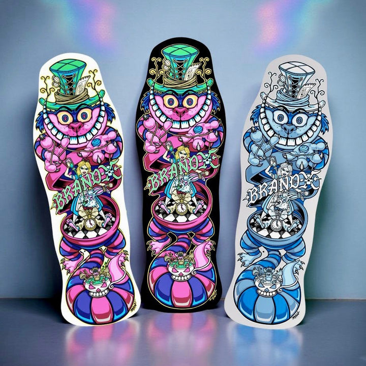 Brand-X Skateboards Master Manipulator 10"x30.25" Limited Edition Deck HAND PAINTED PRE-ORDER, DECEMBER