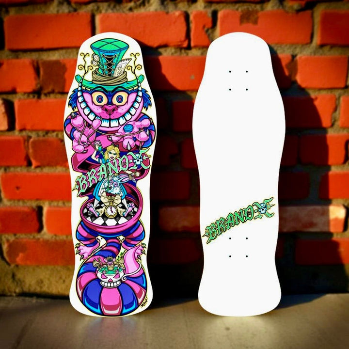 Brand-X Skateboards Master Manipulator 10"x30.25" Limited Edition Deck HAND PAINTED PRE-ORDER, DECEMBER