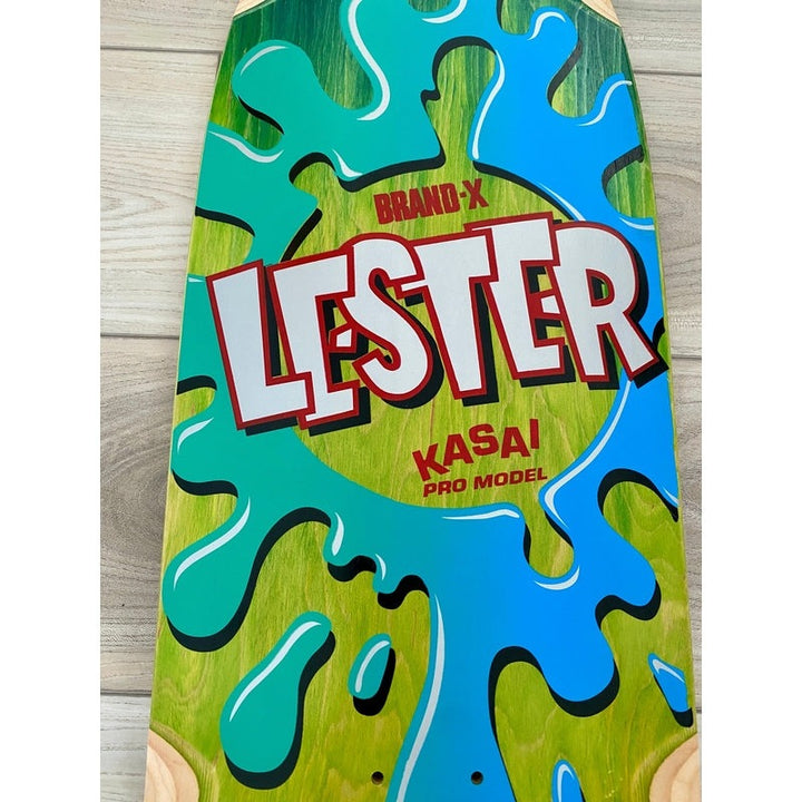 Lester Kasai 10”x30” Double Fade, Limited Edition, HAND PAINTED Deck 1 of 20