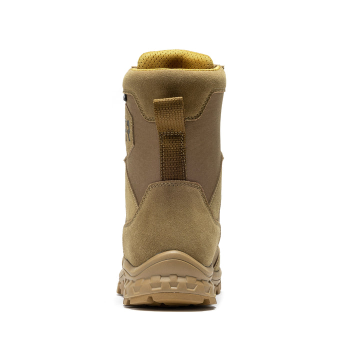 ROCKROOSTER Colmar Coyote 8 inch Suede Leather Waterproof Tactical &amp; Military Boots AB500