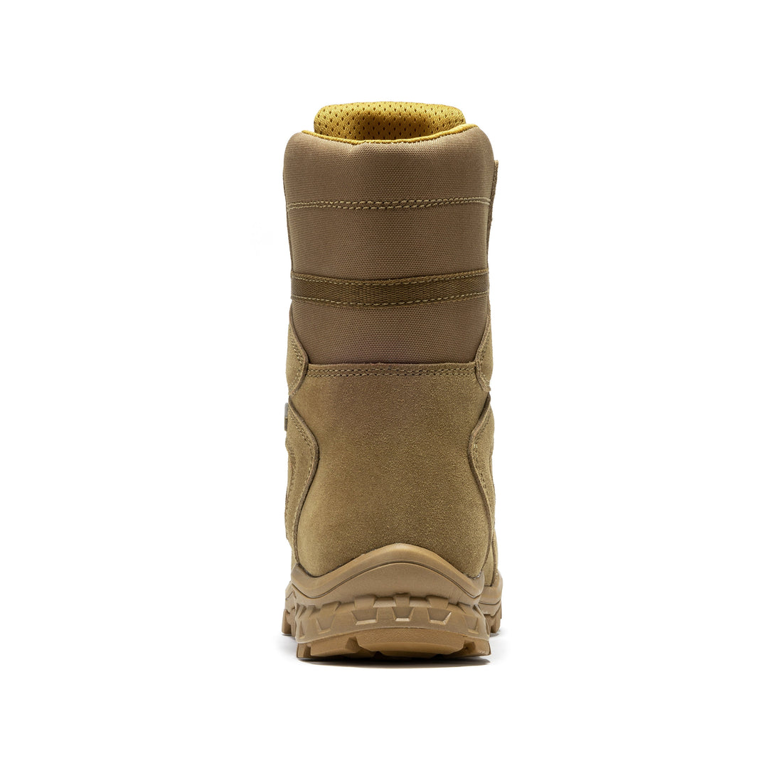 ROCKROOSTER Colmar Coyote 8 inch Suede Leather Waterproof Tactical &amp; Military Boots AB520