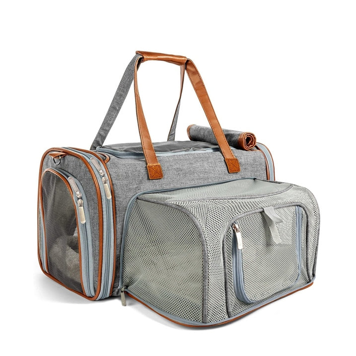 Mr. Peanut's Gold Series Mini Size Airline Compliant Expandable Pet Carrier