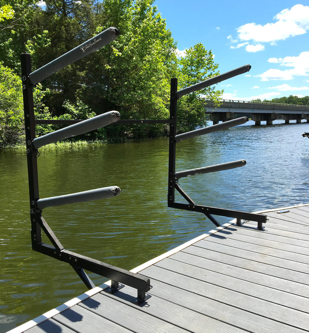 Chesapeake Kayak Storage Rack Over Water Use