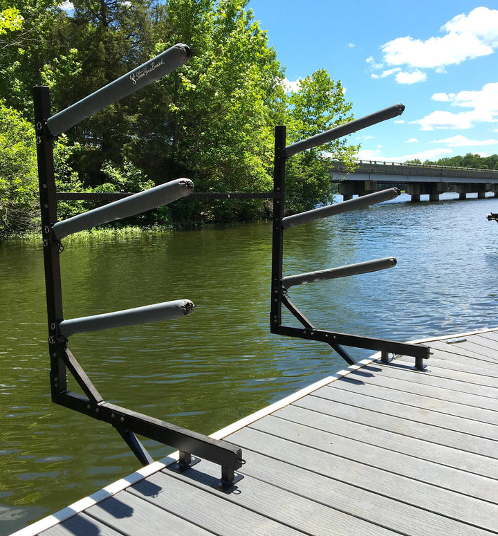 Chesapeake Kayak Storage Rack Over Water Use
