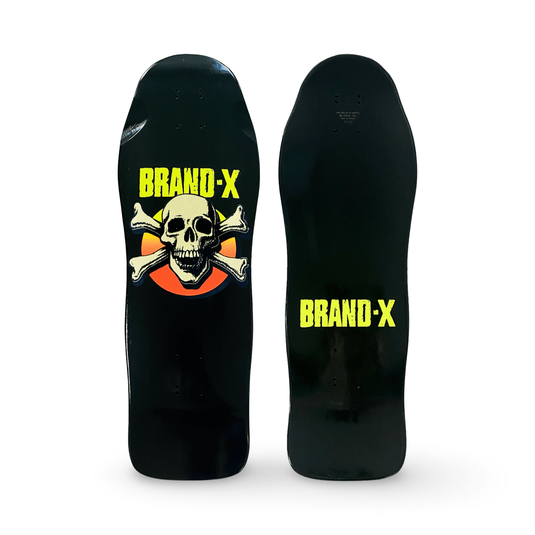Knucklehead FLOCKED, FLUORESCENT & GLOW-IN-DARK Limited Edition Deck 10.1"x30" HAND PAINTED 1 of 5