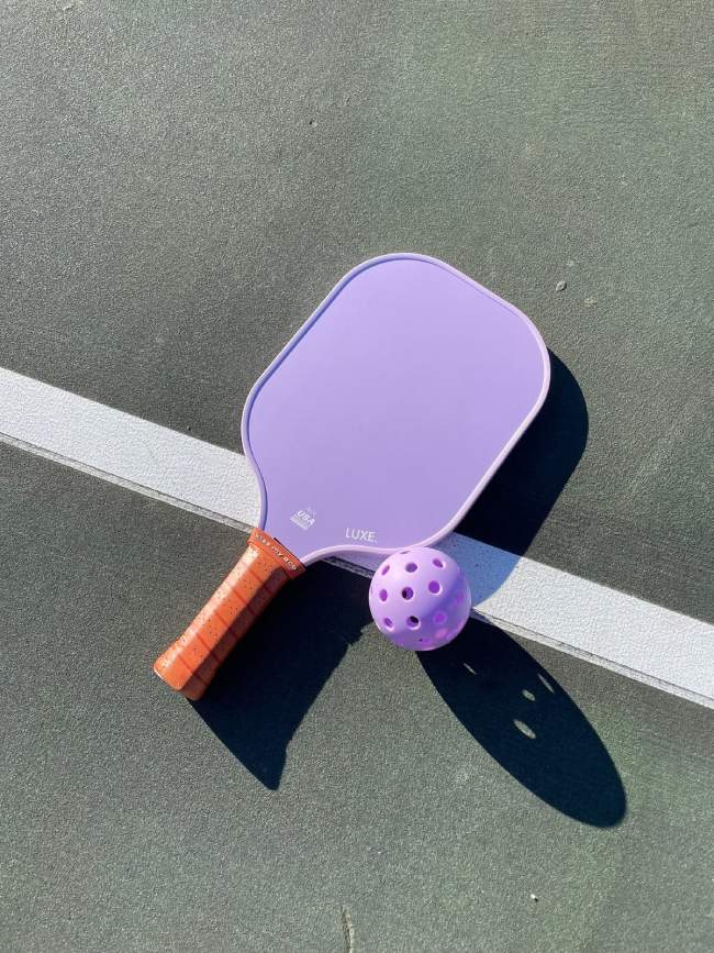 LUXE Purple Pickleballs - Pack of 3