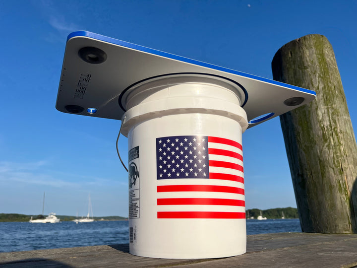 TRAPSKI Premium Bucket or Cooler Fishing Cutting Board | Made in the USA