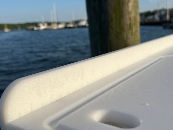 TRAPSKI Premium Double Bucket 33" Raised Fillet Table Cutting Board | Made in the USA