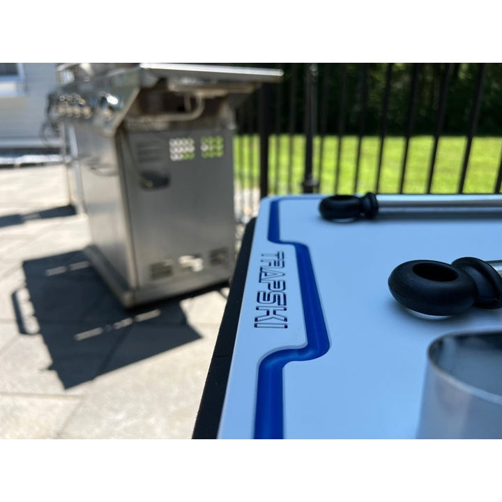 TRAPSKI Premium 1/2 Inch Thick HDPE Cutting Boards | Food-Grade Kitchen Prep Surface | Juice Grooves | Made in the USA